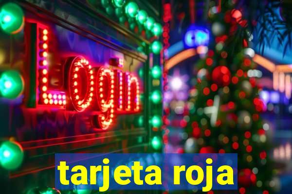 tarjeta roja